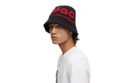 Hugo Xuss Bucket Hat (Black) (One Size)