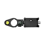 Diameter 32mm Universal GNSS GPS Level Bubble With Phone Holder Bracket Cradle