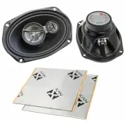 Cerwin-Vega XED693 70W 6x9" 3-Way Car Speakers with Sound Damping