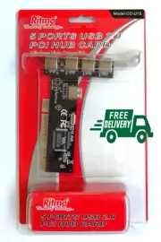 PCI to 5 Ports Interface USB Expansion Card