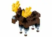 NEW BRIXIES MOOSE - 109 Pieces Nano / Micro-Sized Building Blocks #200.001