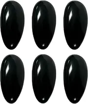 TEAONE Ear Covers, 10 PCS Black Reusable Earmuffs for Beauty, Hairdressing (5.1 x 7.3cm/2.01 x 2.87in)