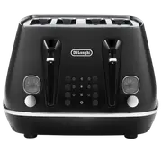 De'Longhi Distinta Moments 4 Slice Toaster (Black)