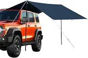 Car Awning Tailgate Tent,Auto Rear Tent Sun Shelter | Ample Awning Space Rear Car Awning for Camping, Carting Activities, Weekend Picnics, Family Gatherings