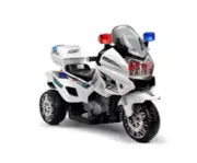 Kids Ride on Motorbike – White