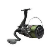 Okuma Carbonite XP155 Baitfeeder Spinning Fishing Reel with Spare Graphite Spool