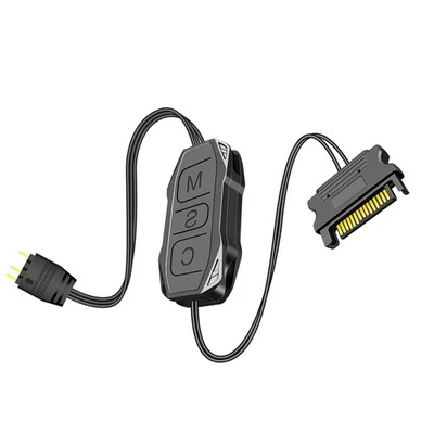 AR-1 RGB Controller Cable 5V 3 Pin to SATA AURA ARGB Control Light Controller D