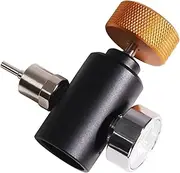 Home Brew Equipment Kegging Tools Co2 Tank Charging Adaptor CO2 Cartridge Refill Adapter Connector Adjustable Regulator for Kitchen Home Brew Beer Keg(G1-2)