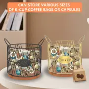 Sturdy Coffee Pod Holder Saving-Space Coffee Pods Storage Organizer Favyn
