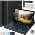 Backlit Keyboard Case Mouse For Samsung Galaxy Tab S6 Lite S8 S9 FE A8 A9 Plus