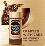 Nescafe Gold Original Instant Coffee, 95g, X 3, Made in Spain,
