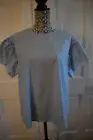 Sara Campbell Angelica Blouse – Aqua Blue – Medium – NWT $198