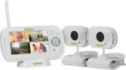 - BW 3102 4.3” Digital Wireless Baby Video Monitor - with 2 Cameras