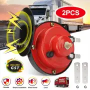 12V 300DB Super Train Horn For Trucks SUV Car Boat Motorcycles Speaker Treble AU