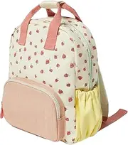 [Ungtyb] Strawberry Backpack | Cute Fruit Schoolbag | Canvas School Backpack, Kids Casual Daypack, Fruit Pattern Canvas, Strawberry Pattern Bag, Girls School Backpack, Casual School Bag for Girls