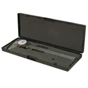 8'' / 200MM Dual Reading Dial Caliper Shockproof Scale Metric SAE Standard INCH