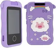 Kids Smart Phone for Girls, 2.8in Touchscreen Digital Camera Toys with 48MP 1080P Video 180° Rotating Lens, Music Player