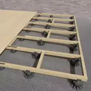 Footings & Posts made easier without Adjustable decking pedestals from 10-220mm