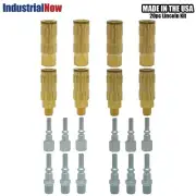 20-Piece Complete Lincoln Kit - 1/4” Sleeve Guard Couplers & Plugs (LN25-SG-20PK