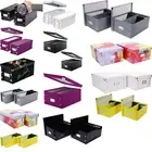 2 Pack CD Storage Box Portable Store Holder Rack Case Media Shelf Organizer Idea