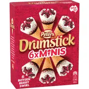 Peters Drumstick Mini Boysen Berry Swirl 6 pack