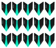5 New Sets Harrows Retina Velos Dart Flights - Ships w/ Tracking - Jade