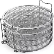 Dehydrator Rack Stainless Steel Stand Accessories Compatible with Instant Pot Ai