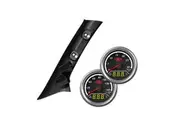 SAAS Pillar Pod w/ Diesel Boost EGT Oil Water Gauges for Prado 150 Serie 2009 on