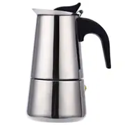 9Cup 450ml Coffee Maker Moka Percolator Stove Top Espresso Latte Stainless Pot
