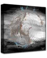 Ready2HangArt Aqueous Trance V Wrapped Canvas Wall Art by Tristan Scott