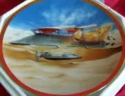 Star Wars Jabba's Sail Barge Space Vehicles Ceramic Plate 1996 Hamilton NO COA