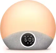 White Noise Machine &, Sunrise Alarm Clock for Sleeping, 8 Night Light, Memory F