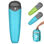 Mummy Sleeping Bag, Lightweight Backpacking Sleeping Bag for Adults & Kids, C...