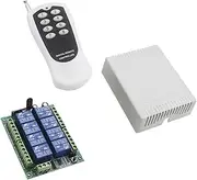 8-CH Wireless Remote Control Switch RF Relay Receiver Mod Transmitter+ Receiver