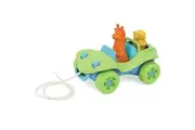 Green Toys Dune Buggy Pull Toy, Green