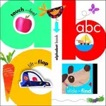 【樣書】<MAKE BELIEVE IDEAS> ABC ALPHABET BOOK 觸摸書 翻翻書 機關書 英文童書