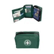 Green 22pc Emergency First Aid Kit Treatment Medical Travel/Camping/Hiking/Car