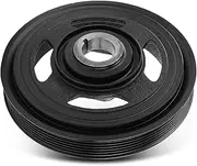 A-Premium Harmonic Balancer Compatible with Honda Accord 2008-2017, Pilot 2009-2020, Odyssey 2008-2020, Ridgeline 2009-2014 2017-2020, Passport 2019-2020 & Acura MDX, RDX, TLX, TSX, TL, RLX, ZDX, RL