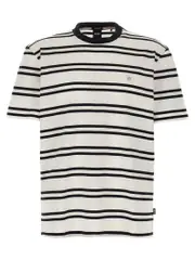 [Hugo Boss] Hugo Boss-Taut 01 T Shirt Bianco/Nero-Uomo M