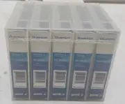 NEW 5 X Quantum LTO Ultrium 3 Data Cartridges 400 / 800 GB SEALED backup tapes