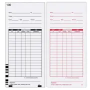 Time E7-100 Universal 2-Sided Time Cards for 7000E Time Recorder, Numbered 1-...