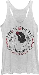 [Disney] Men's Princess Snow White Tri-Blend Racerback Layering Tank