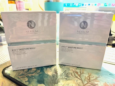 Nerium Eye-V Hydrogel Patches - Two SEALED Boxes (10 Sets of patches)