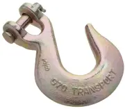 3 Pack Clevis Slip Hook, Yellow Chromate, 3/8-In. N282-111