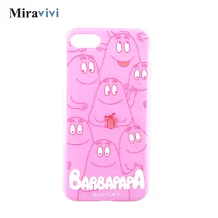 BARBAPAPA泡泡先生iPhone 8/7(4.7吋)粉色空壓保護套