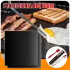 BBQ Grill Mat Reusable Bake Sheet Resistant Meat Barbecue Non-Stick Party