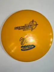 Innova AJ Avery Jenkins 3-Line Star Destroyer 175g Orange w/Silver/Rainbow Stamp