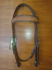Professional's Choice Block Basket Collection Browband Headstall Bridle