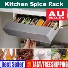 New spice organizer, under shelf spice rack,pull out drawer, kitchen storage CC