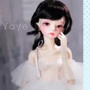 1/4 BJD Dolls Ball Jointed Female Body Eyes Free Face Make Up Full Set Clothes